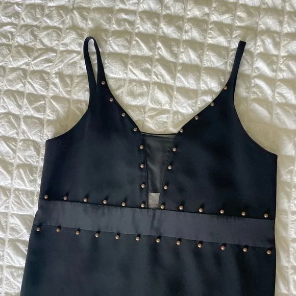 Cinq a sept black studded Carina mini dress - Picture 5 of 11
